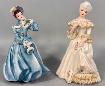 A Pair of Mid-20th Century Florence Ceramics Figurines