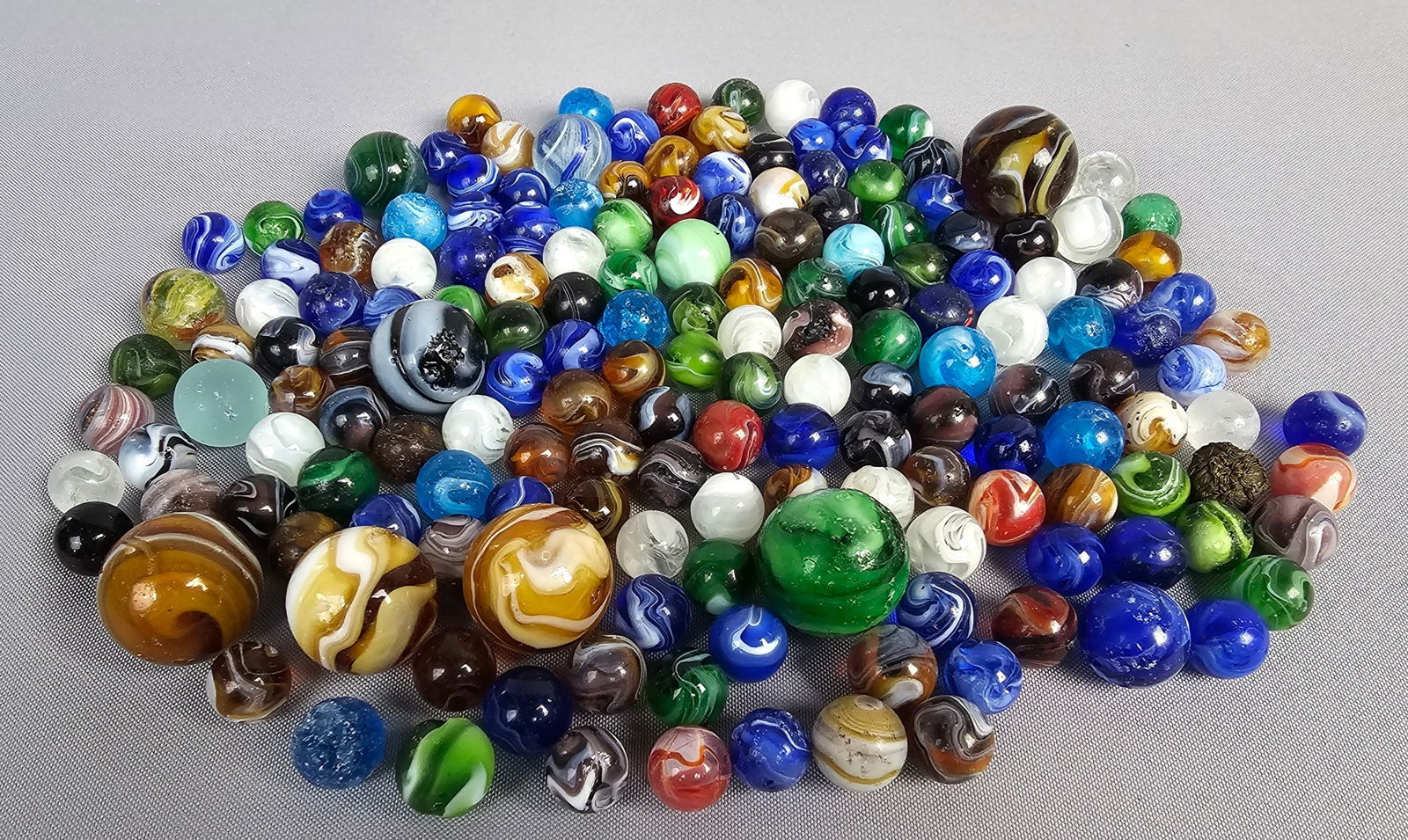 A Collection of Assorted Glass Marbles (1 of 7)