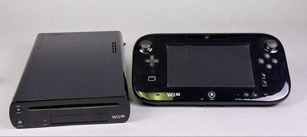 Nintendo Wii U Console and GamePad, Black, 32GB