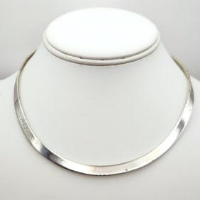 Sterling Collar Necklace 30.8 Grams