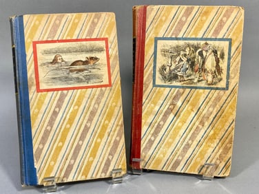 A Pair of Lewis Carroll 'Alice's Adventures in Wonderland' and 'Through the Looking-Glass' Special