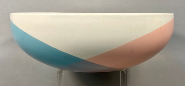 Mid-Century Modern Hall China 'Tri-Tone' Serving Bowl, Designed by Eva Zeisel