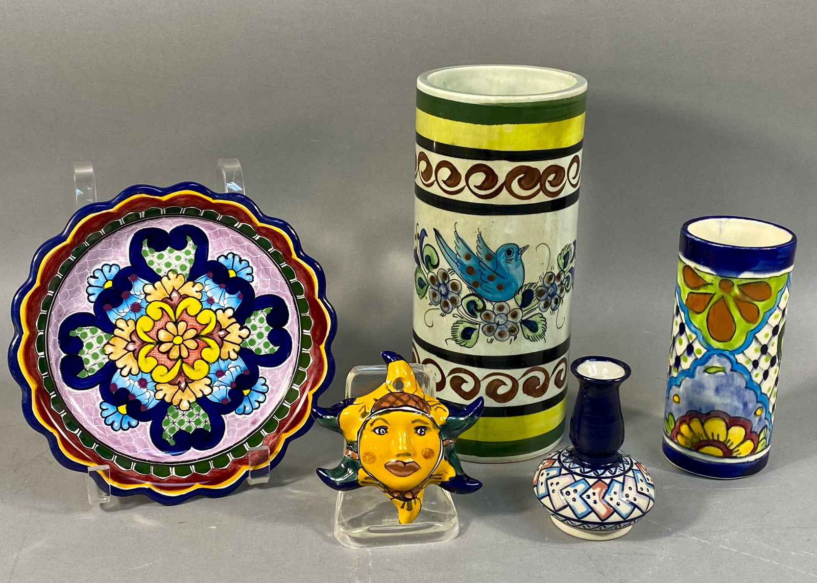 A Collection of Mexican Folk Art Ceramicware (1 of 7)
