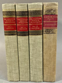 A Four-Volume Set of William Shakespeare's Works, Classics Club Edition