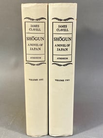 Shogun: A Novel of Japan by James Clavell, Two-Volume Hardcover Set, 1975