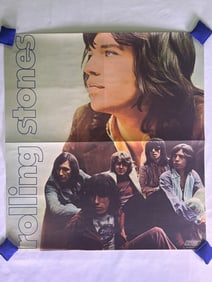 The Rolling Stones 'Let It Bleed' Original 1969 Album Poster, designed by Victor Kahn