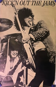 Vintage MC5 Kick'n Out the Jams Poster, 1969