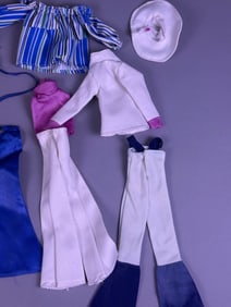 A Collection of Mego Cher Doll Clothes by Bob Mackie, circa 1970s