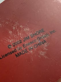 A Group of Jim Shore Heartwood Creek Dated Santa Figurines