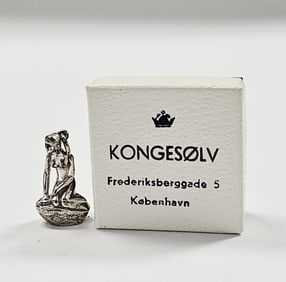 Sterling Lady in the Harbor Hertz Charm Denmark