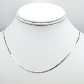 14K White Gold Chain 2.1 Grams