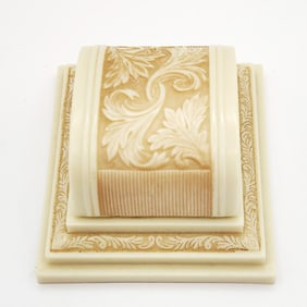 Art Deco Celluloid Presentation Ring Box E.L.
