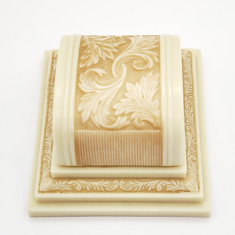 Art Deco Celluloid Presentation Ring Box E.L. (1 of 7)