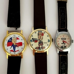 Bill Clinton Spiro Agnew & Hopalong Cassidy