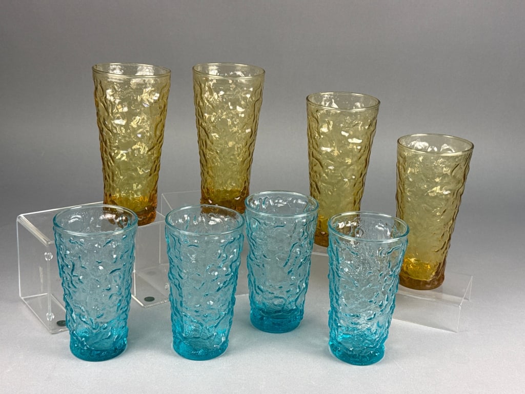 A Set of Eight Anchor Hocking Lido Milano Tumblers (1 of 4)