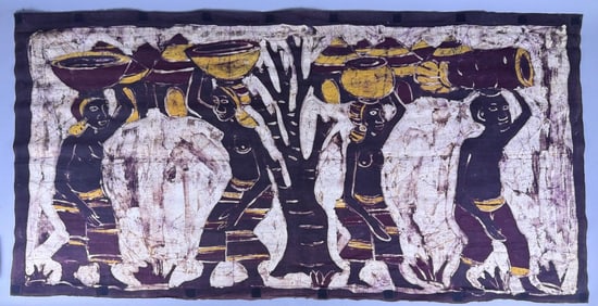 Batik Textile Artwork