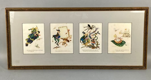 Four Framed Arthur Rackham Illustrations for Ander