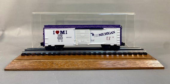 Lionel 6-9486 'I Love Michigan' O-Gauge Box Car Di