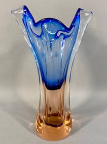 Josef Hospodka for Chribska Glassworks Bi-Color Ca