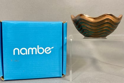 Nambe Copper Canyon Votive Holder by Lisa Smith