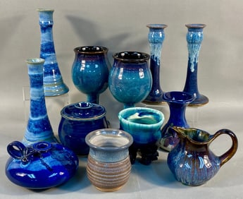 A Collection of 12 Pieces of Contemporary Studio A