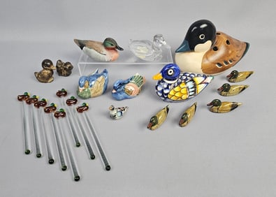 A Collection of Assorted Duck-Themed Decorative It