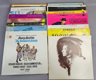 A Collection of Vintage Vinyl LPs and Box Sets, in