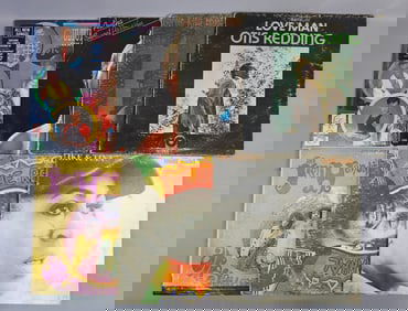 A Collection of Eight Vintage Soul, Rock, and Pop