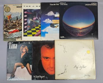A Collection of Nine 12-inch Vinyl LPs, Late 1960s
