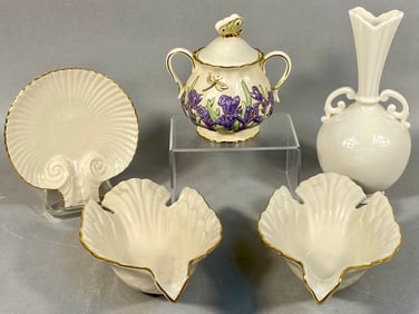 A Group of Five Lenox Ceramic Wares, Including a '