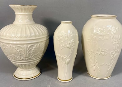 Three Lenox Vases, including an Athenian Collectio