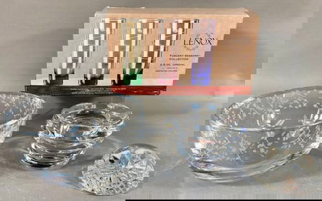 A Set of Eight Lenox "Tuscany Seasons" Cordial G