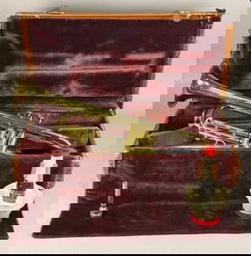 Reynolds Brass Trumpet with Accessories and Vintage Case