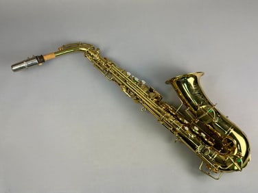 Buescher True Tone Alto Saxophone and Accessories