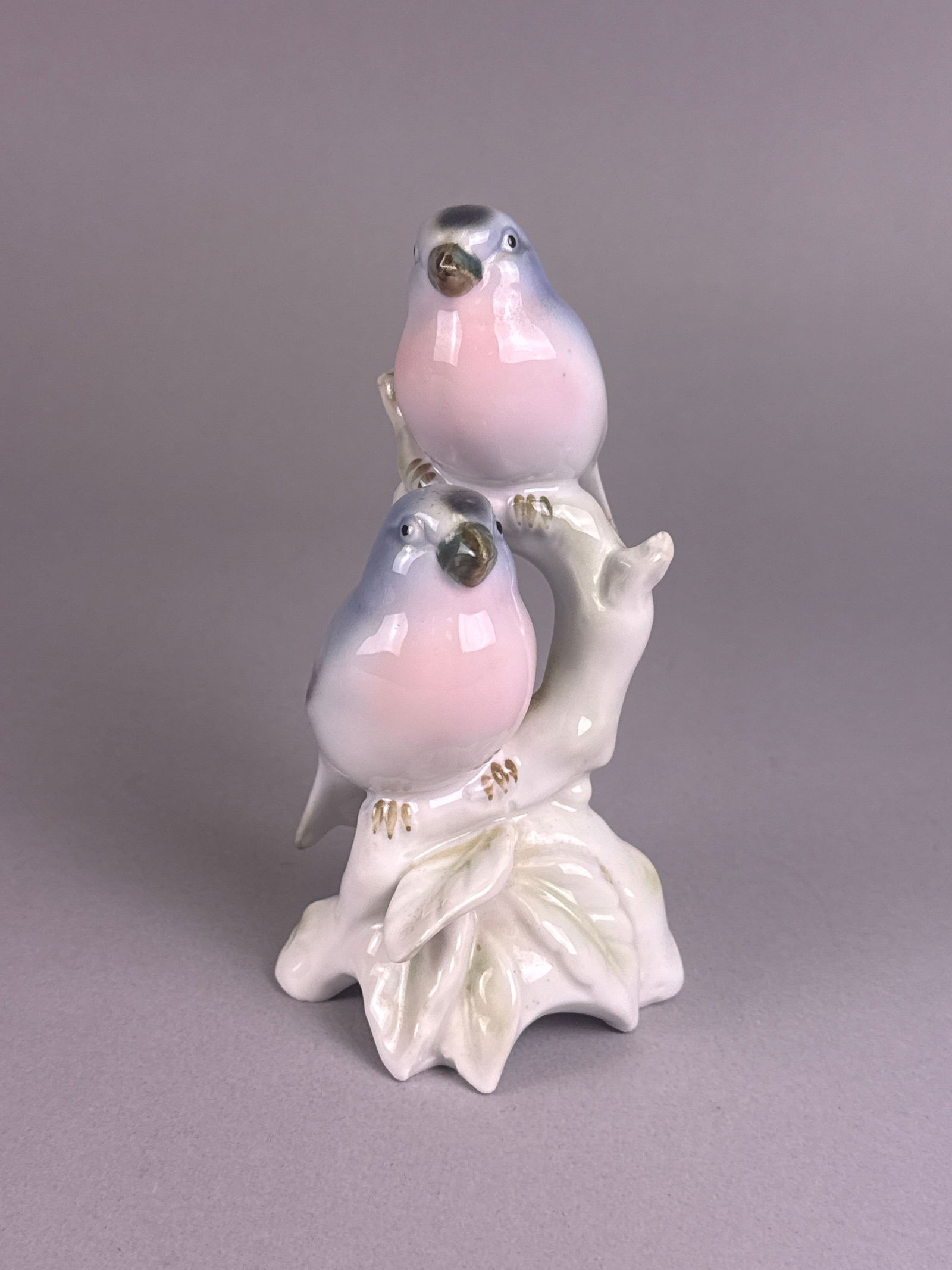 Porcelain Figurine of Two Birds Marked Porzellan Bavaria Western Germany (1 of 6)