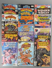 A Collection of 19 DC Comics Wonder Woman Comic Books, Late Bronze to Modern Age