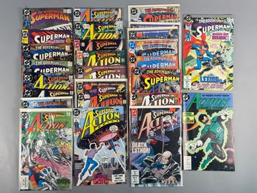 A Collection of 18 DC Comics Superman Titles from the Modern Age