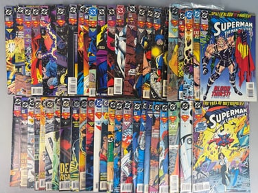 A Collection of DC Comics Superman, Adventures of Superman, and Action Comics, 1994