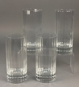 A Set of Four Luigi Bormioli Bach Beverage Highball Glasses