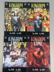 A Complete Set of Four Kingdom Come Comic Books by Mark Waid and Alex Ross, DC Comics, 1996