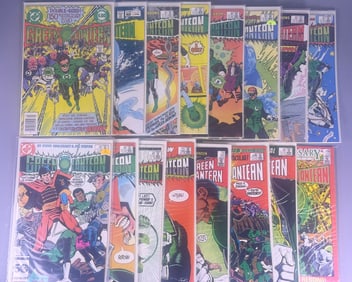Twenty-One DC Comics Green Lantern Issues, circa 1982-1986