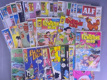 A Collection Modern Age Licensed Comic Books Alf Flinstones Care Bears