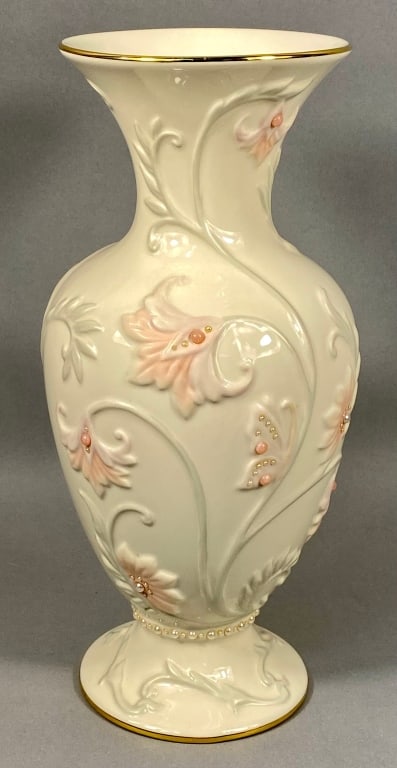 Lenox Gem Blossoms Porcelain Vase (1 of 5)