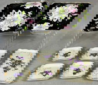 A Collection of 7 WAKO China Occupied Japan Tableware Pieces