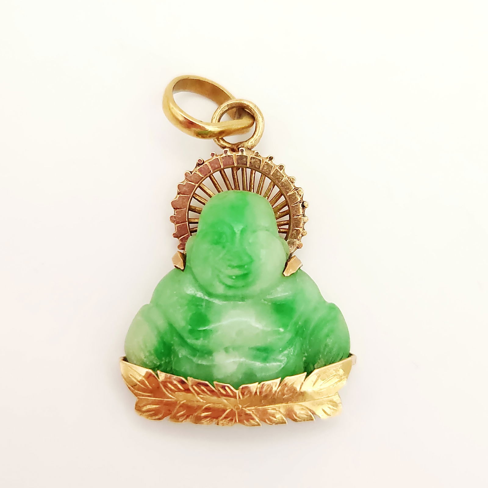 14K Gold Buddha Pendant 5.3 Grams (1 of 7)