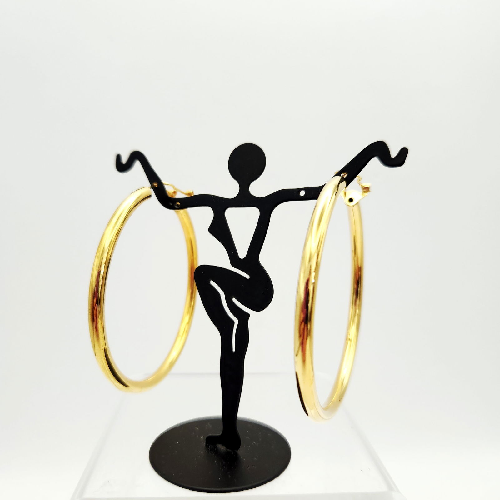 10K Gold Hoop Earrings 15.4 Grams (1 of 5)