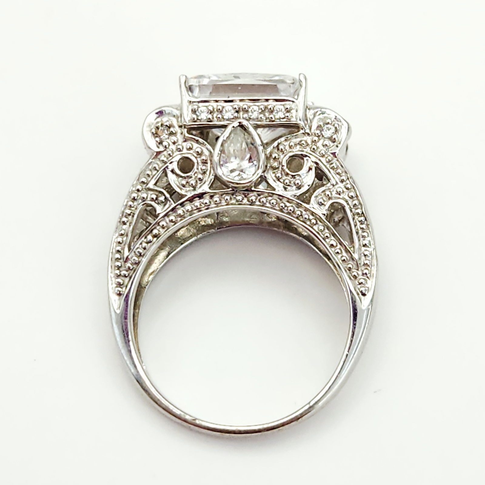 14K Gold CZ Ring - 3
