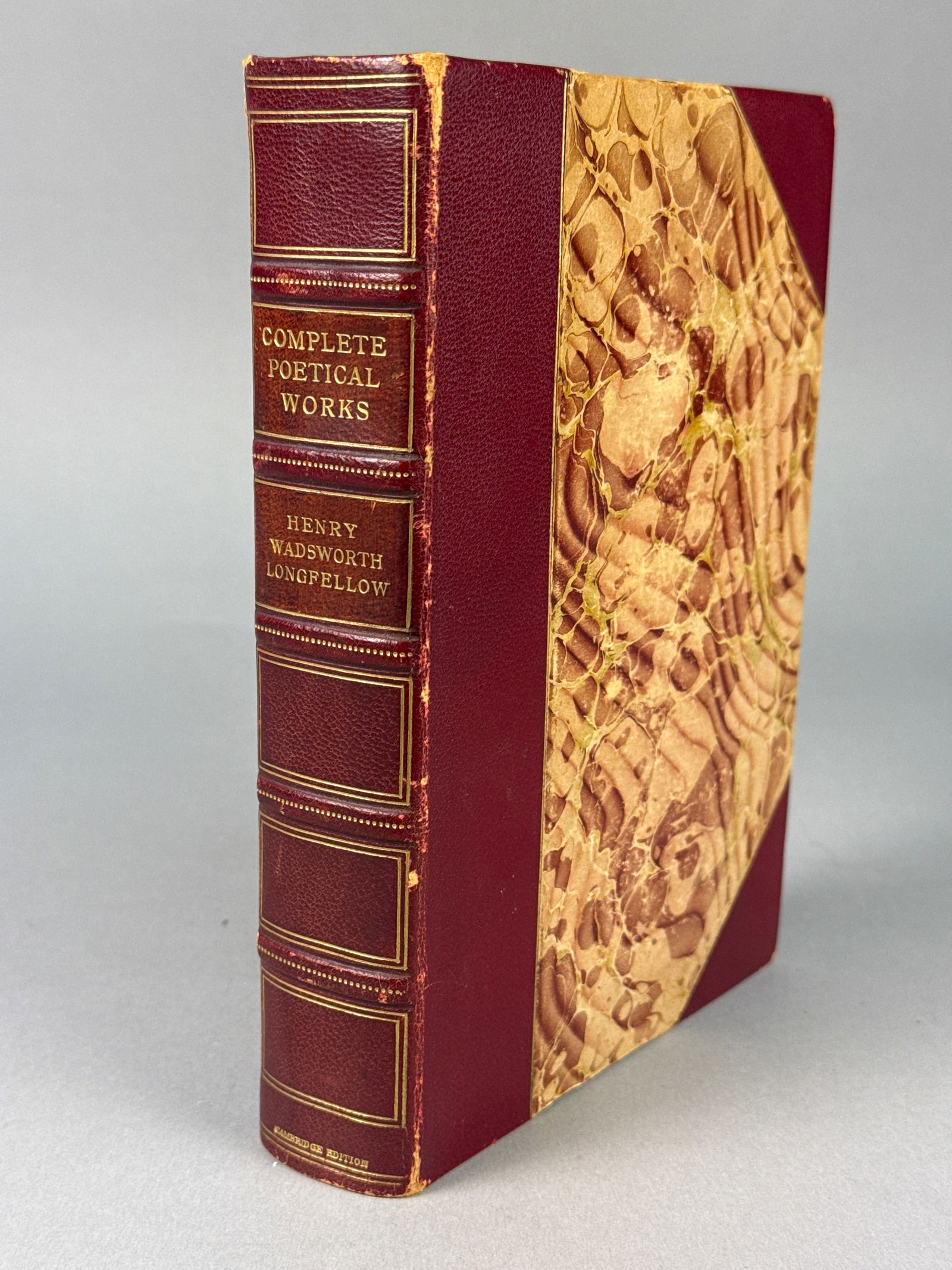 The Complete Poetical Works of Henry Wadsworth Longfellow Cambridge Edition (1 of 5)