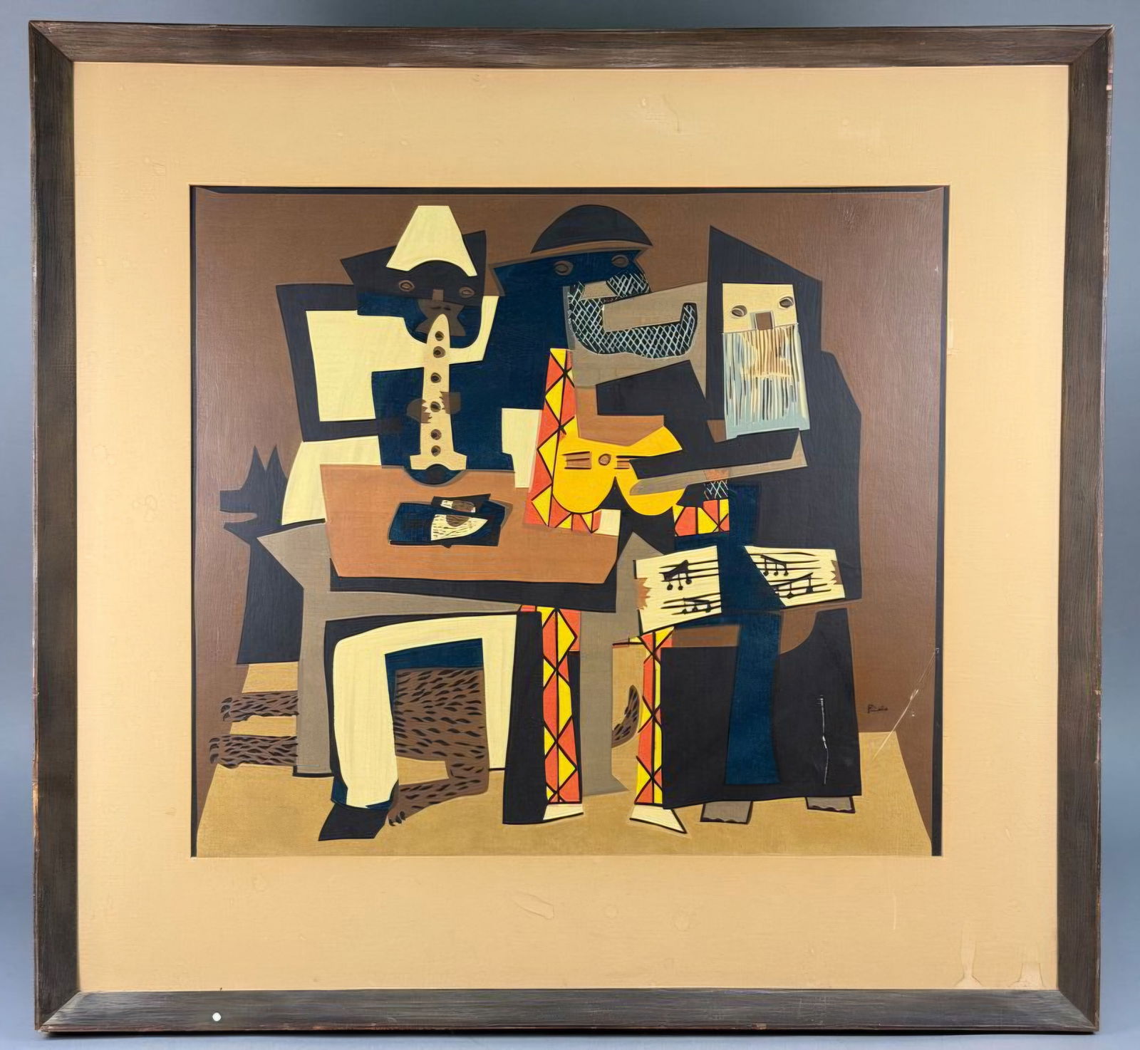 Pablo Picasso Three Musicians Print (1 of 7)