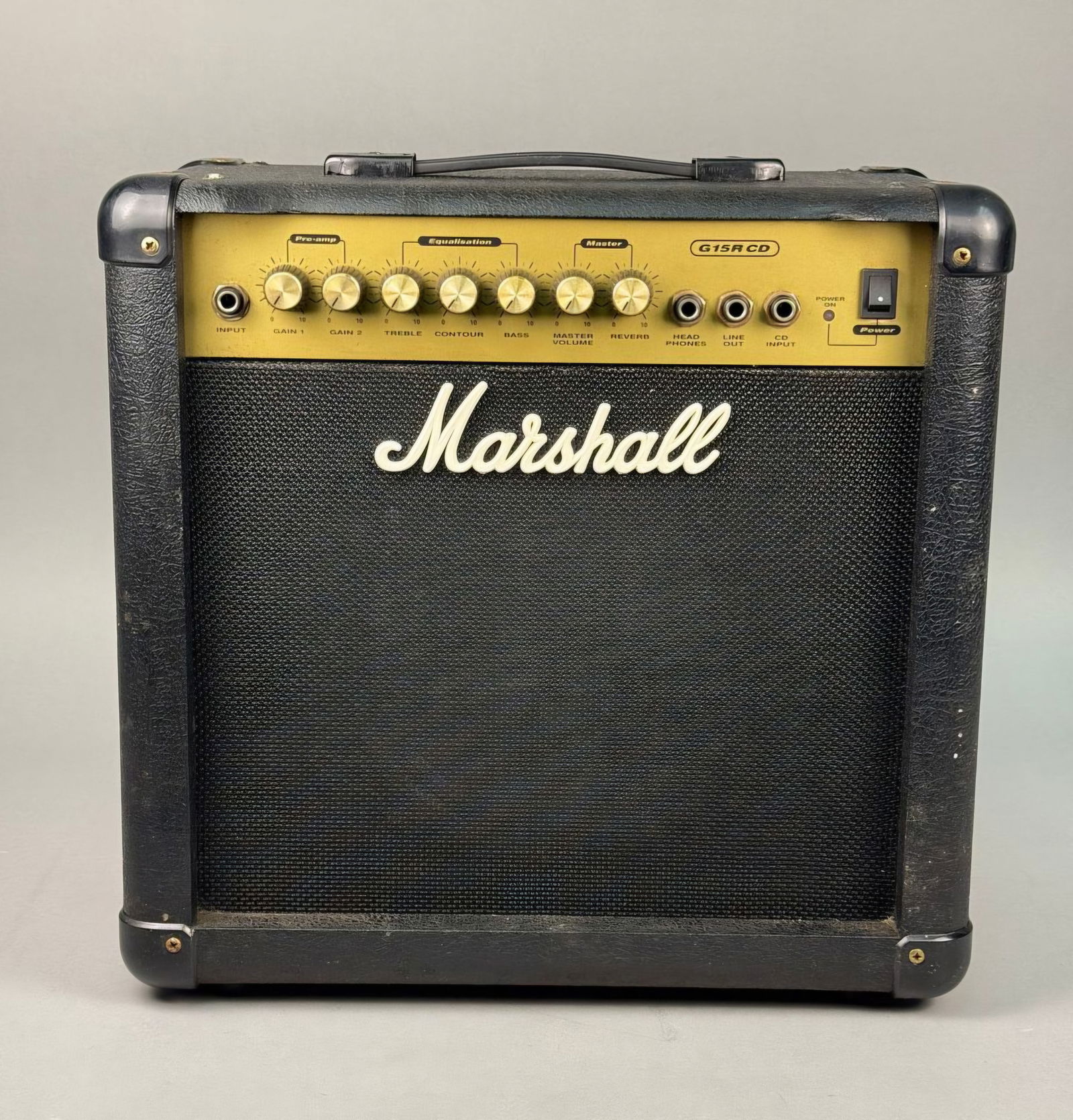Marshall G15RCD 15-Watt Guitar Combo Amplifier (1 of 10)